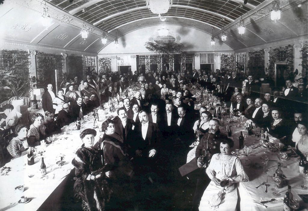 Четвертый Славянский вечер. Ресторан Крыша. 1912.jpg