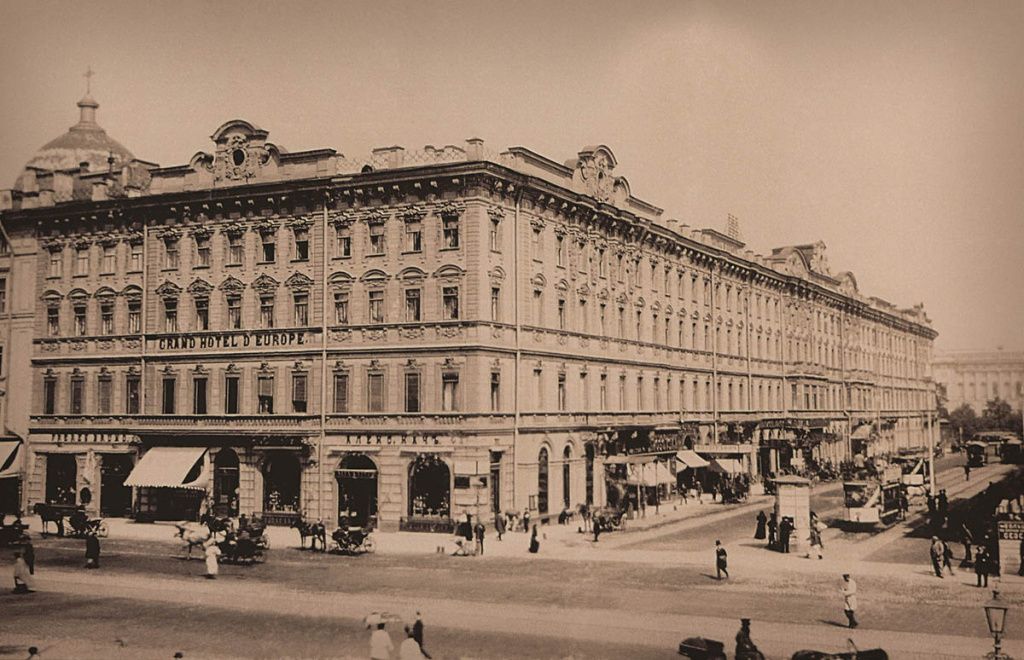 Гостиница Европейская. Конец XIX - начало XX в .jpg